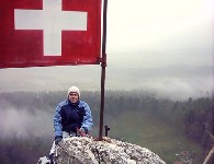 Stefan Müller auf dem Gipfel