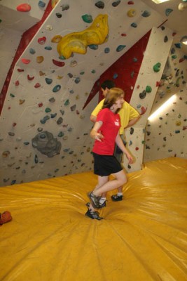 oberer Teil der Hauptwand