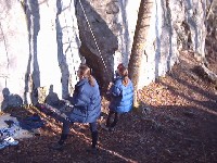 Judith mit Zwillingsschwester Wolfram ;o)